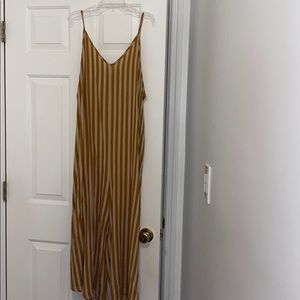 Striped mustard jumper bought from Lizard Thicket